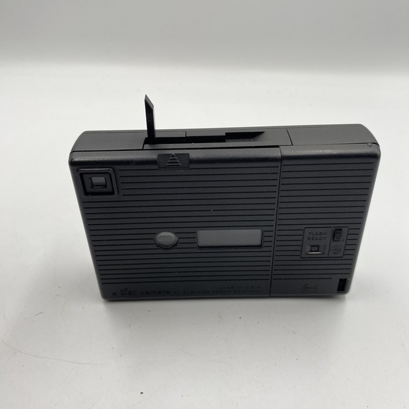 Vintage Kodak Disc 3600 Camera USA Made 1980s Disc Film Point Shoot Flash Tested - Picture 8 of 12